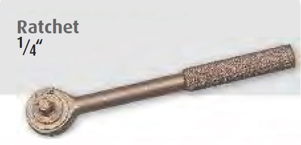 ידית רצ'ט אנטי נפיץ 1/4" דונגס