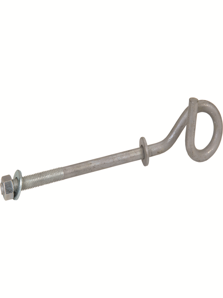 וו תליה זנב חזיר M12*295 Pigtail