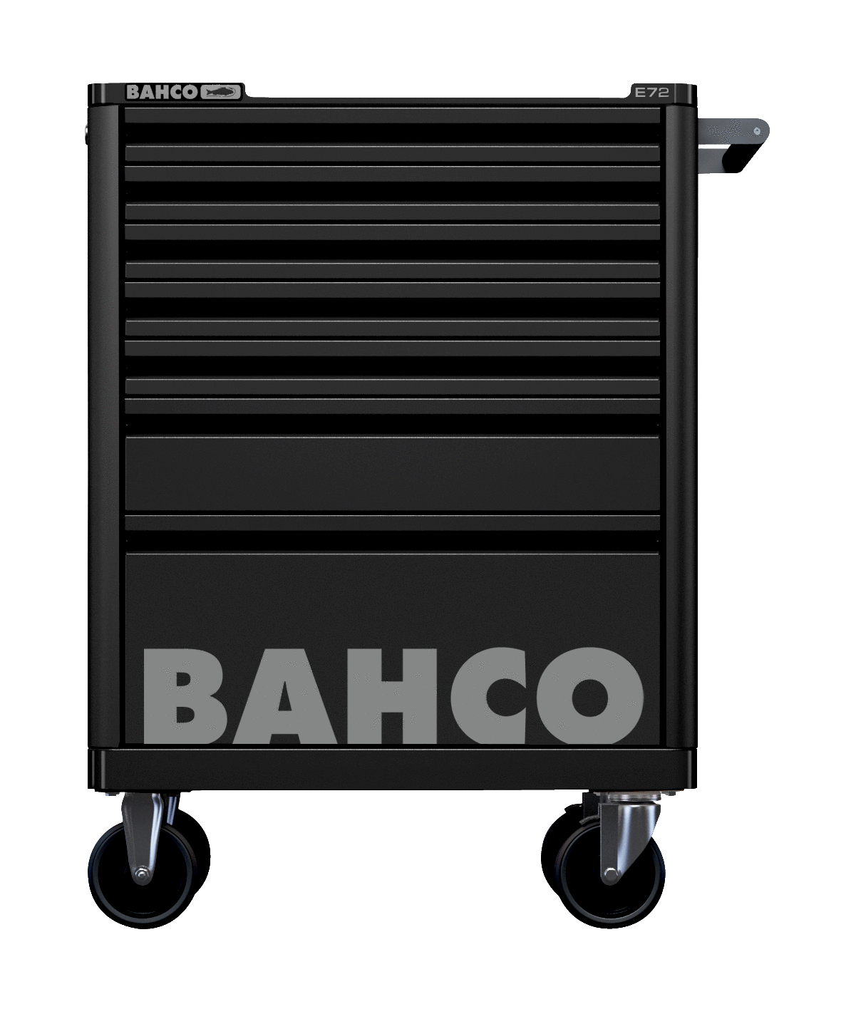 עגלת כלים 7 מגירות בצבע שחור באקו