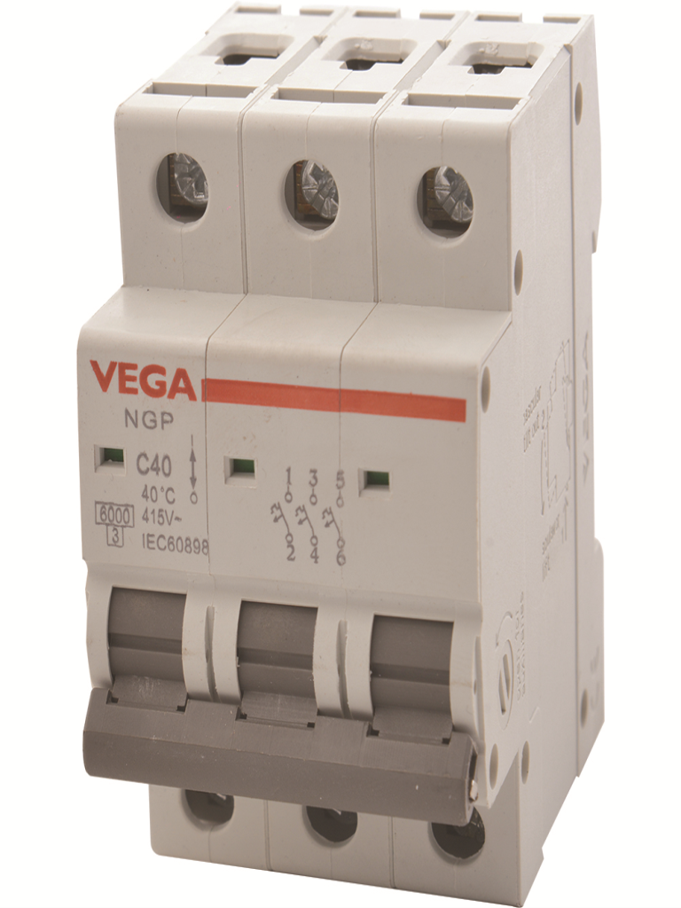 חצי אוטומט VEGA 3PX50C  6KA