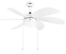 מאוורר תקרה באלי לבן 30 אינץ 65W גוון משתנה AC