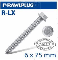 עוגן חורץ R-LX-06X050-HF-ZP  6/50