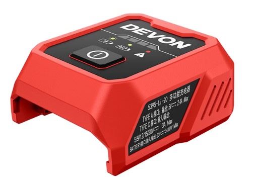 מתאם לסוללה להטענת מכשירים 60w USB + TYPE-C