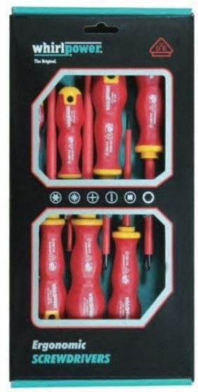 סט מברגים 6 1000V חלקים WHIRLPOWER