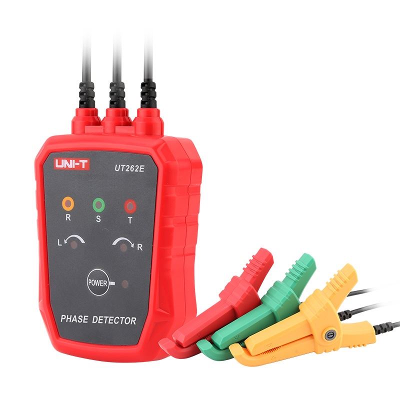 מד סדר פאזה ללא מגע מהדק חיווי קולי UT262E UNI-T