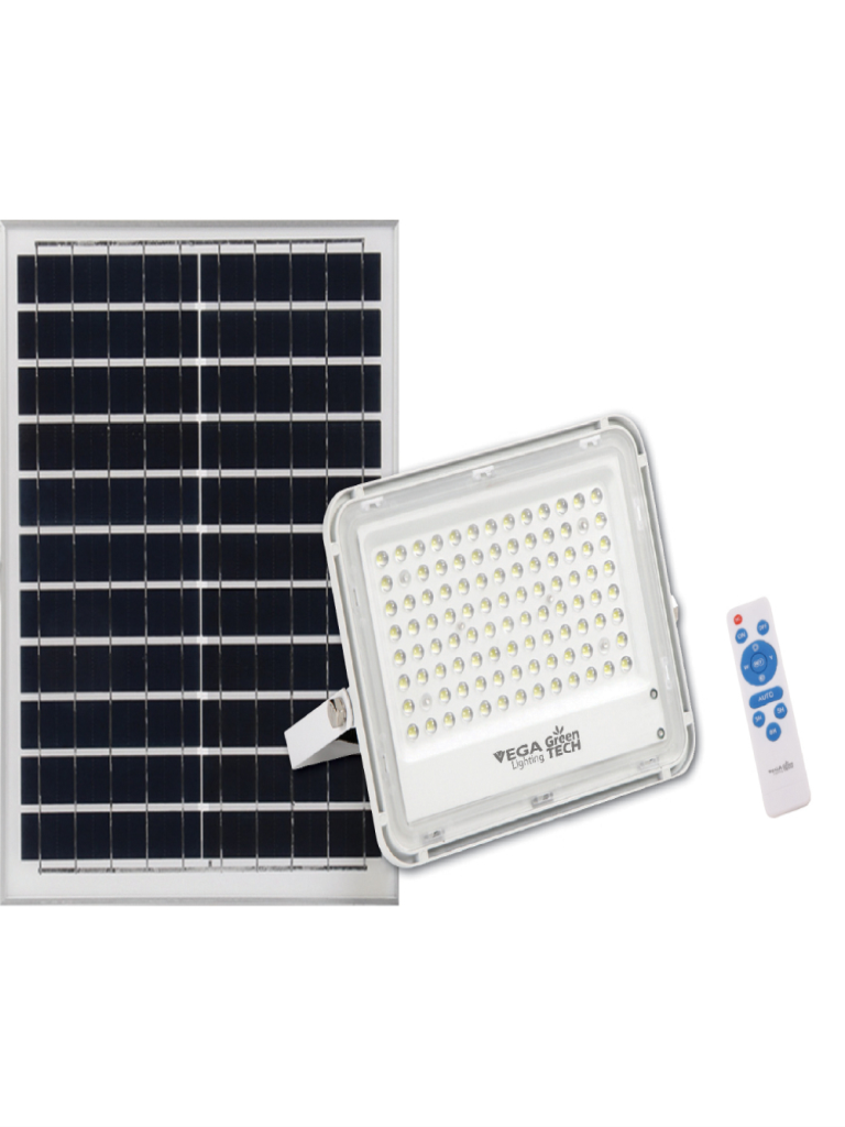 סול פנס הצפה סולארי 6500K 150W כולל כבל 3מ'+ שלט