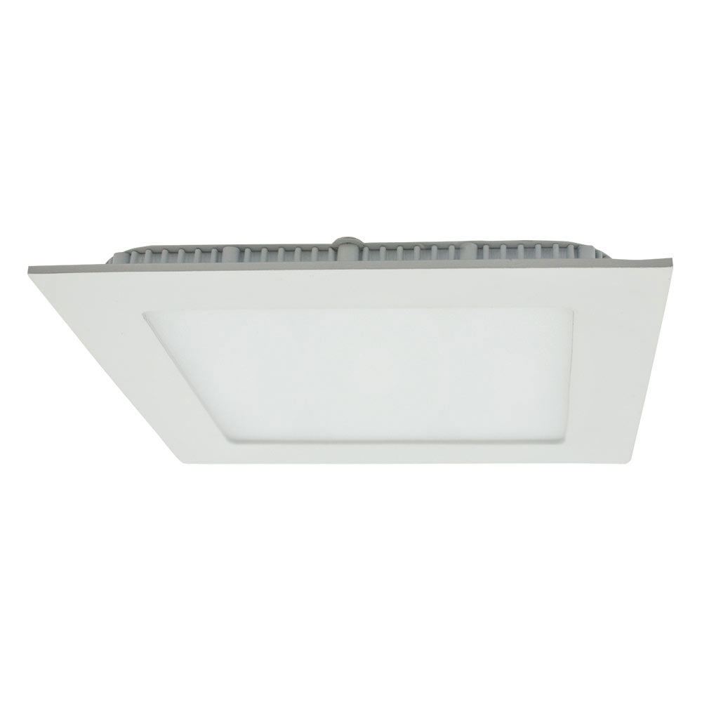 פיתה שקוע מרובע 6W לבן 120ממ 3CCT