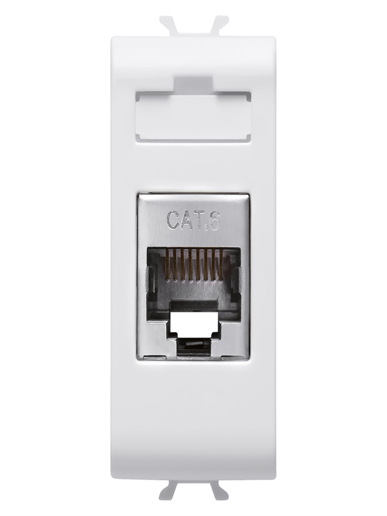קורוס-1 מודול לבן FTP Cat. 6 RJ-45