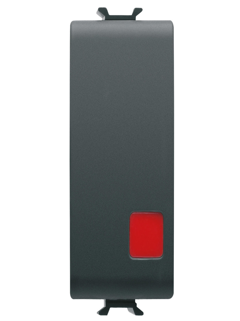 קורוס-לחצן 1 STOP מודול שחור מט/סאטן
