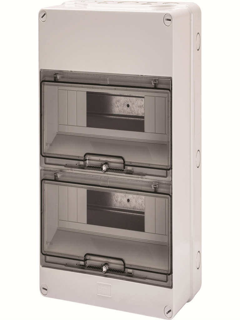לוח עה"ט 2X12 שקוף IP55 GW(ללא פס 3940408B)