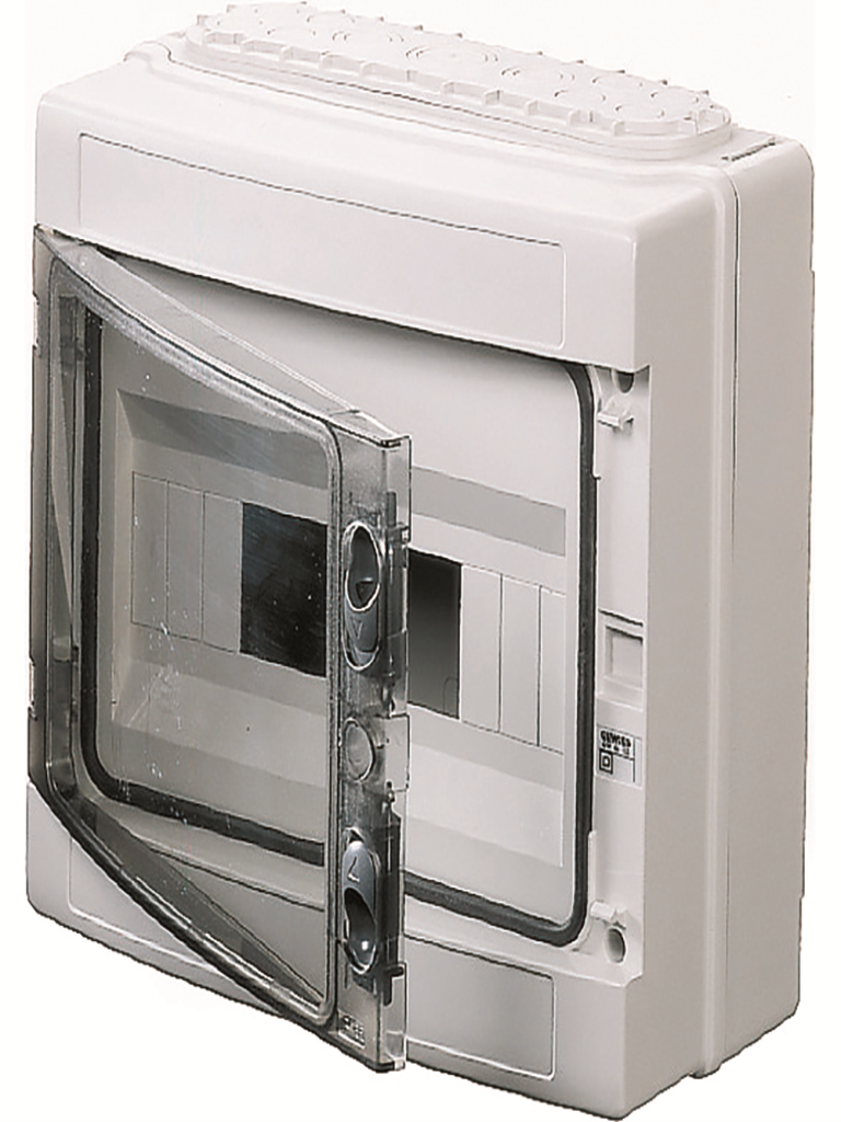 לוח IP65 עהט 1x12 שקוף (ללא פס 3940412B)