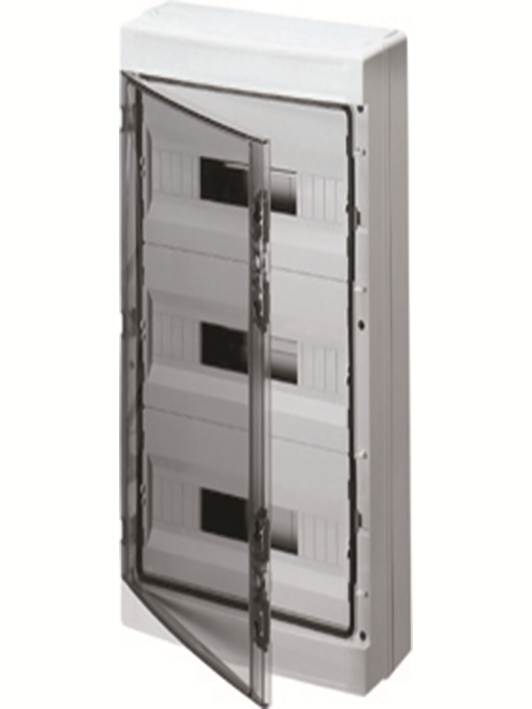 לוח IP65 עהט 3x12 שקוף(ללא 2 פסי 3940412B)