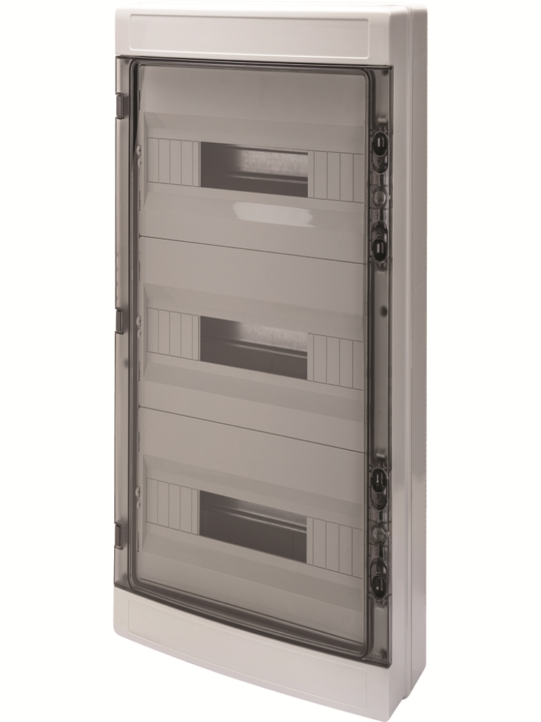 לוח IP65 עהט 3x18 שקוף(ללא 2 פסי 3940418B)