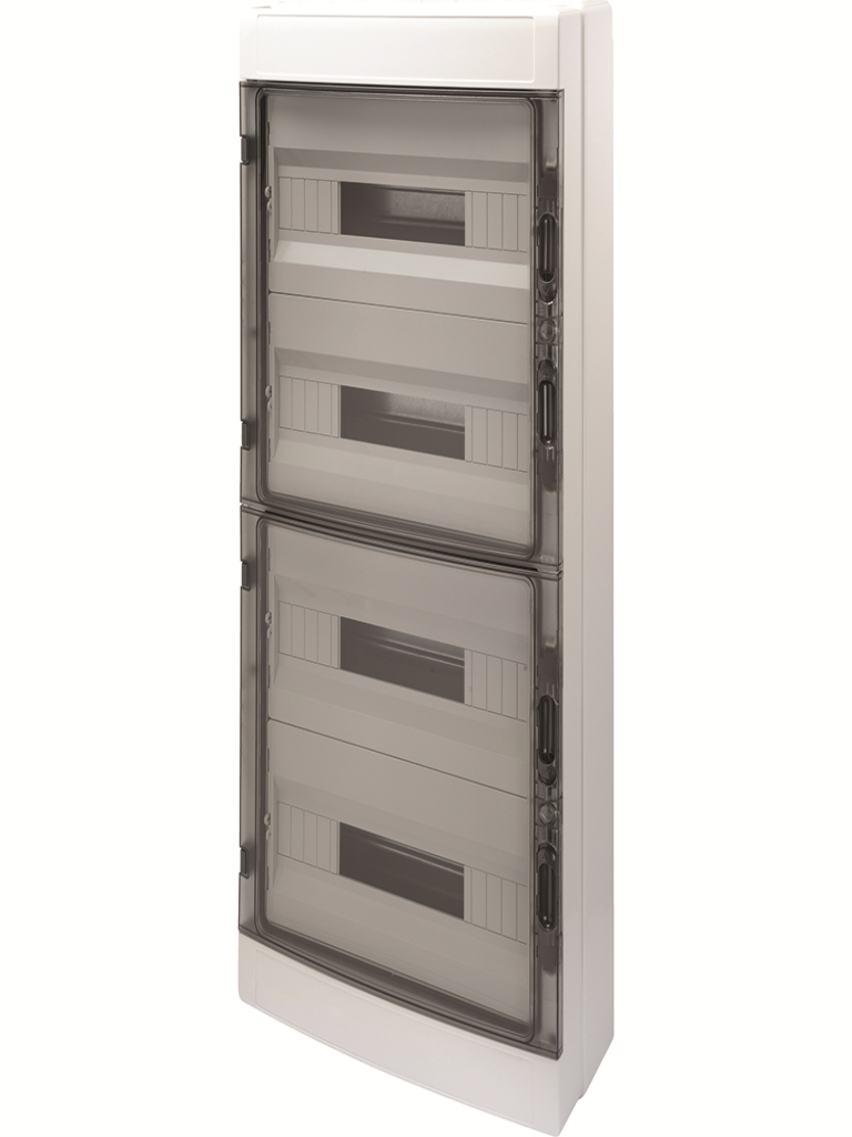 לוח IP65 עהט 4x18 שקוף(ללא 4 פסי 3940418B)