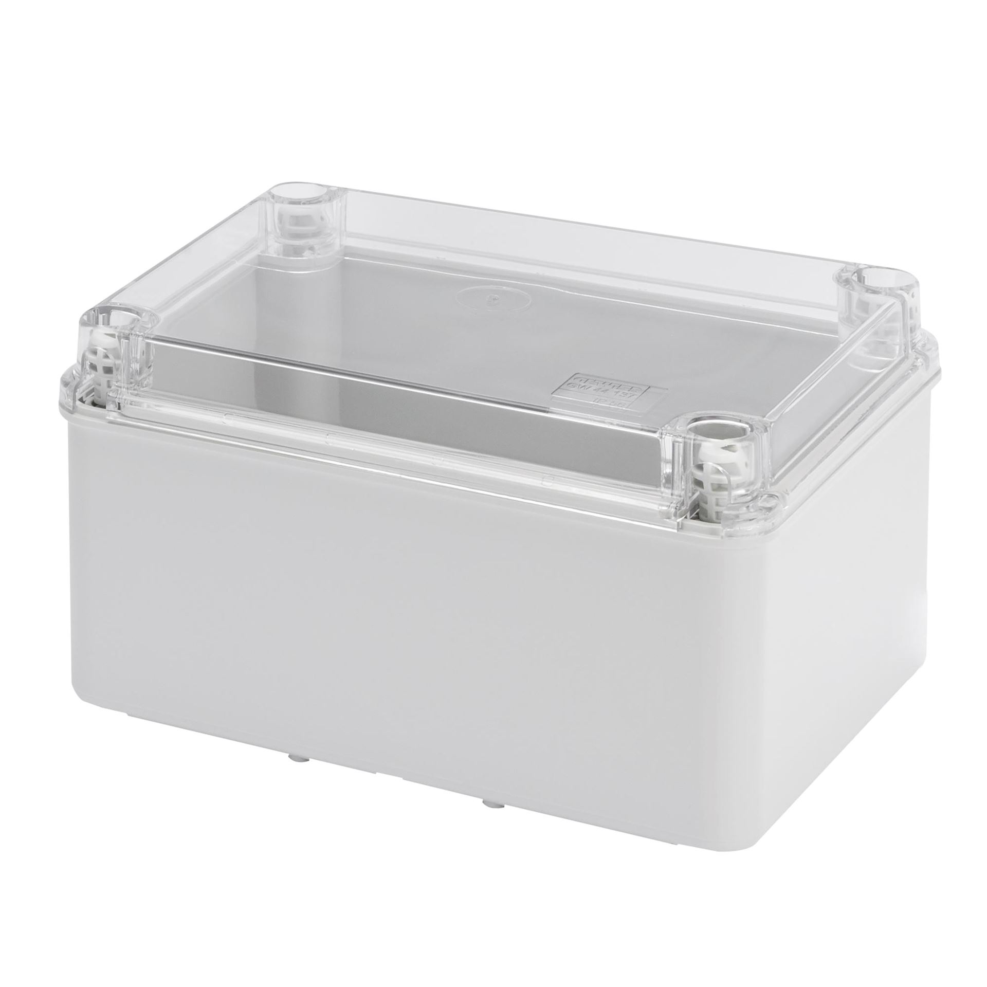 קופסא 240X190X130 מכסה שקוף GEWISS IP-56