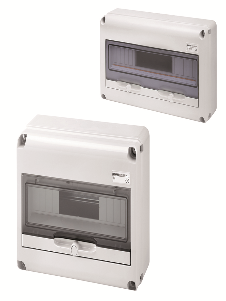קופסא 14 מודול ל-IP65 Qdin(ללא פס הארקה 3940412B)