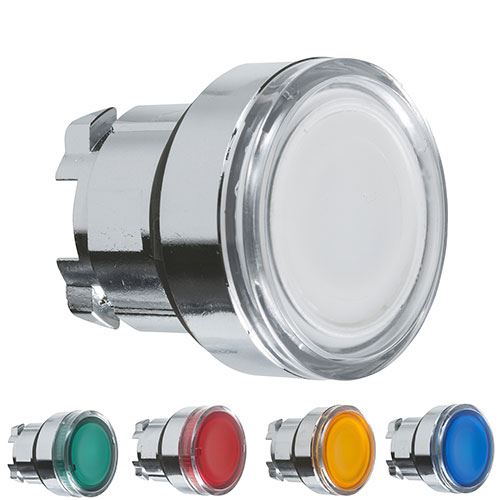 ראש לחצן כחול עבור ZB4BW363 LED