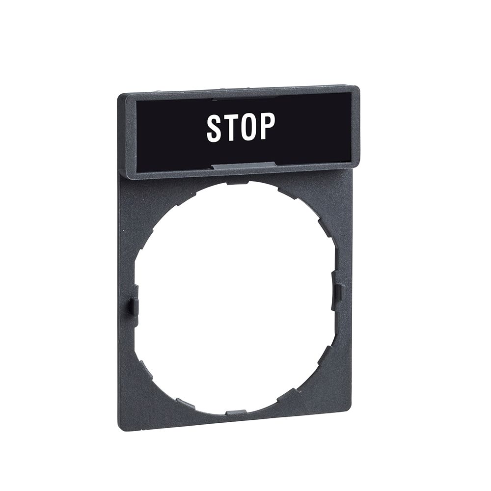 שלט  ZBY2304 STOP