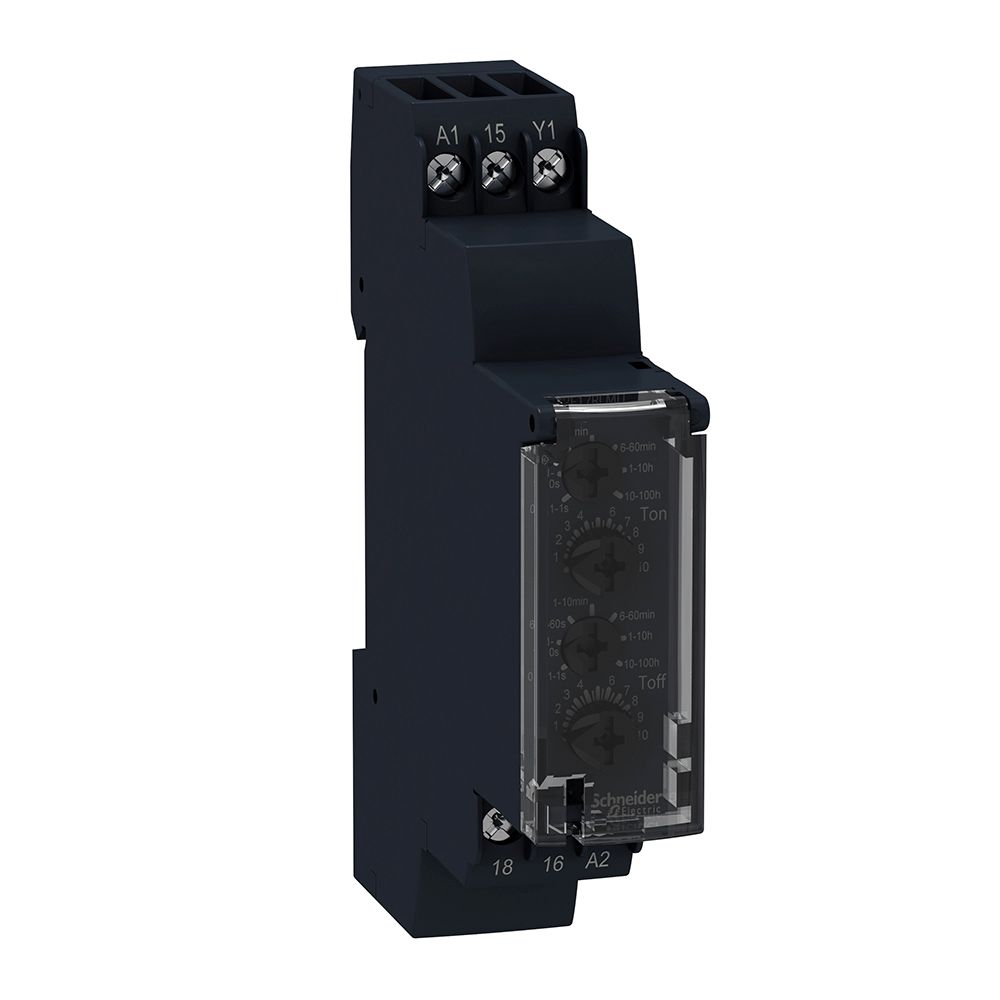 טיימר מחזורי 2 זמנים RE17(11)RLMU AC/DC