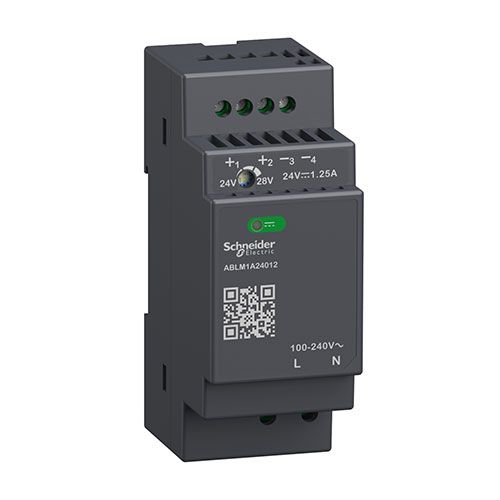 ספק כח פס דין 30W מודולר 24VDC 1.25A