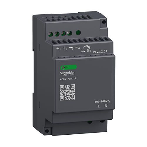 ספק כח פס דין 60W מודולר 24VDC 2.5A