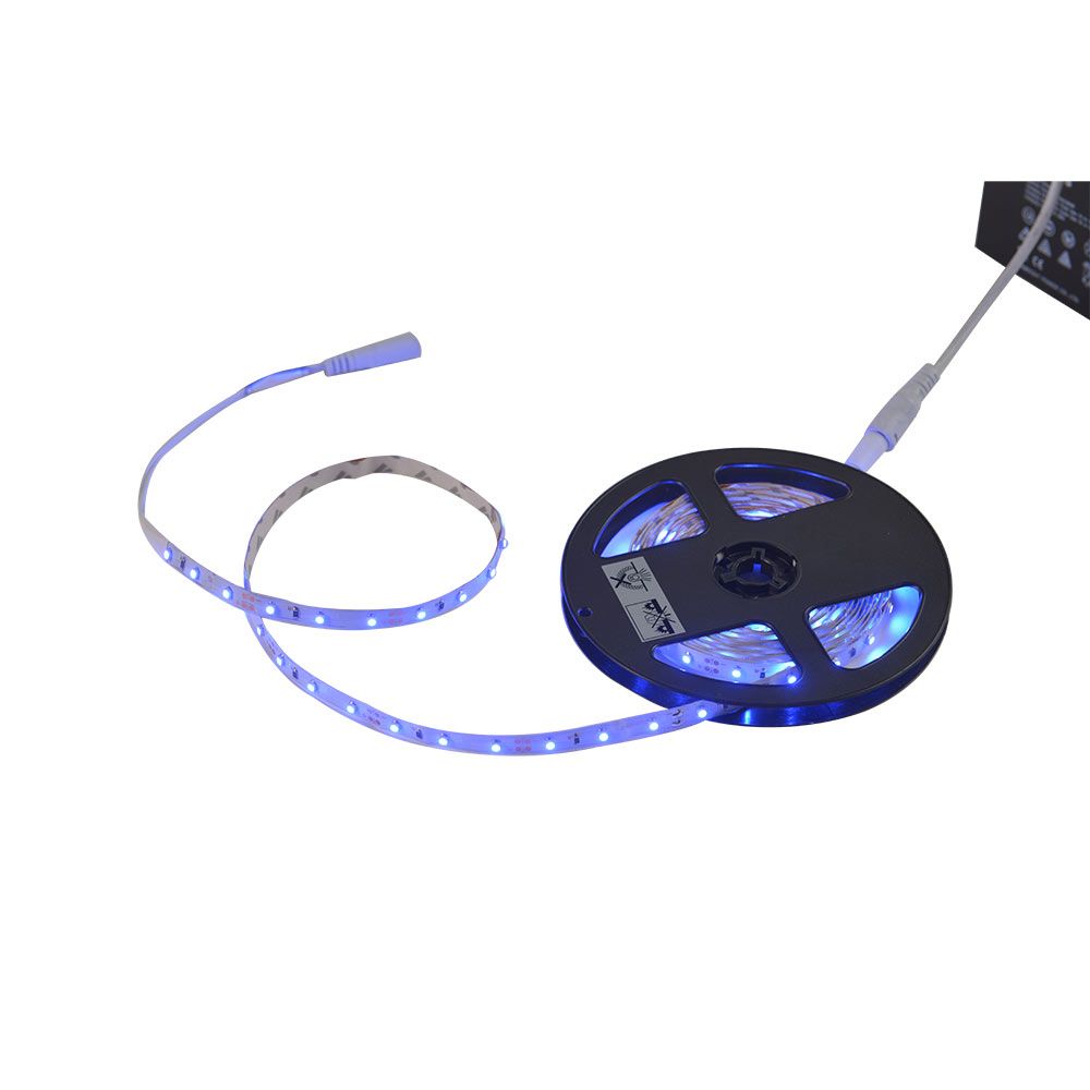 גליל 5 מטר, סטריפ לד 60 לד (12V (3528 כחול 5W