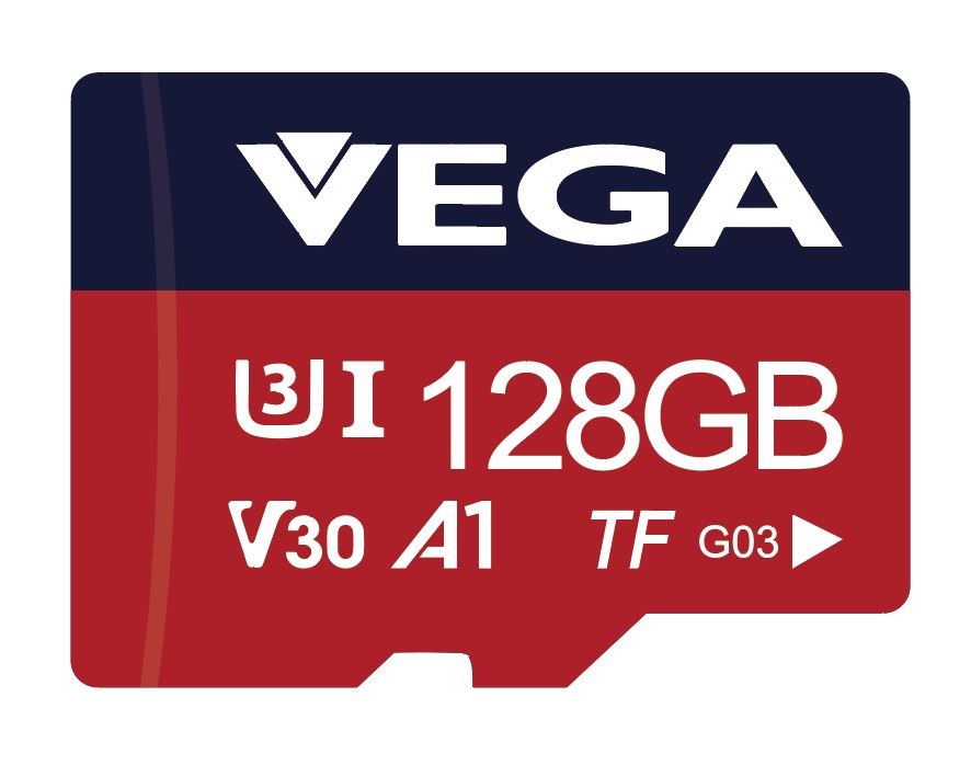 כרטיס זיכרון למצלמות 128GB VEGA