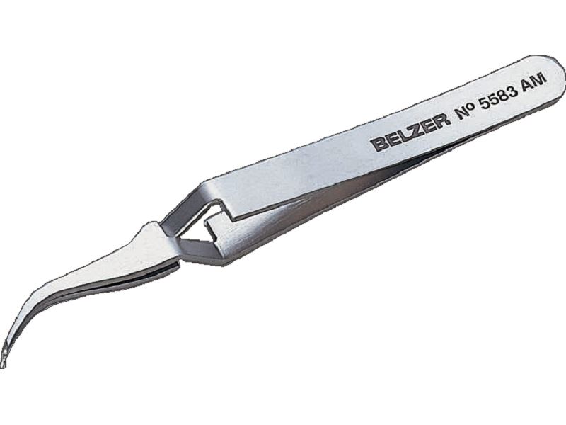 פינצטה SMD/SMT אורך- 115 מ"מ באקו