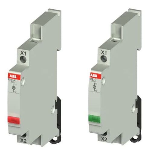 מנורת סימון אדומה E219-C48 12-48VAC/DC