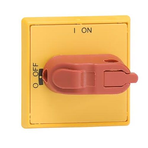 ידית אדום צהוב ל-22 ממ עבור OHYS 3PH OT16-OT40FT