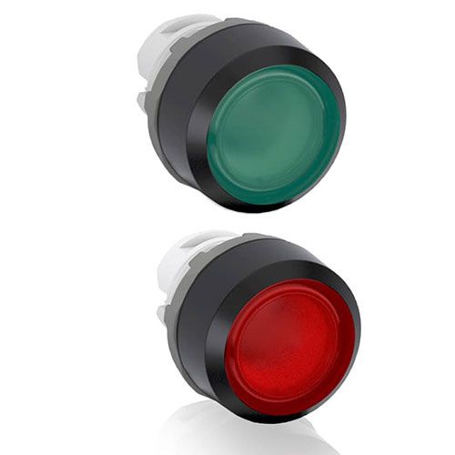 ראש לחצן מואר רגעי אדום MP1-11R
