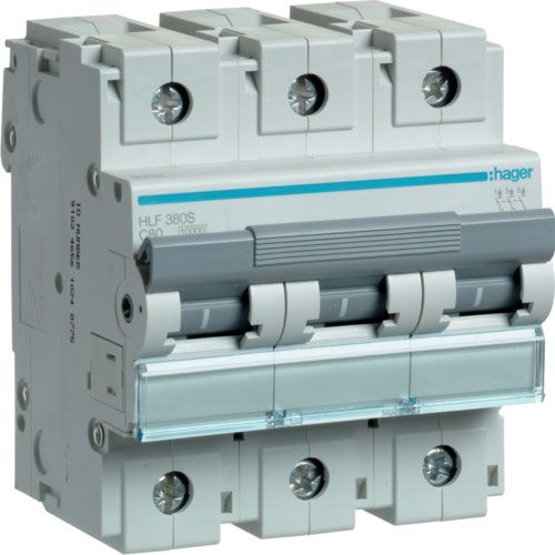 חצי אוטומט HAGER 10KA 3X80A C