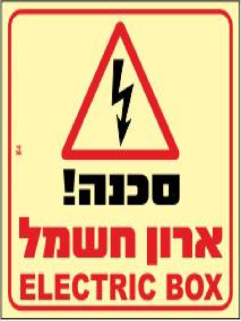 שלט פולט אור ארון חשמל 20*20
