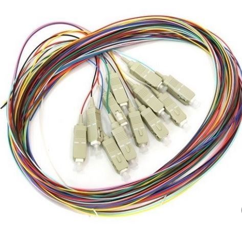 סט פיגטייל 12 סיבים 1.5 מטר LC-OM3