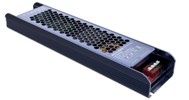 שנאי DC24V 400W AC175V-264V IP20 SLIM