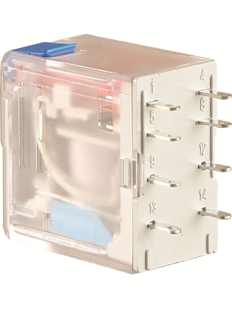 ממסר 8 פין שטוח 12VDC
