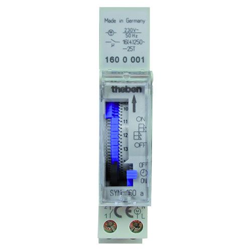 שעון יומי+מפסק 1) SYN160A מודול) ללא רזרבה