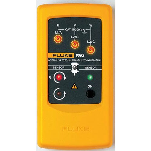 מד סיבובי מנוע ופאזה FLUKE 9062