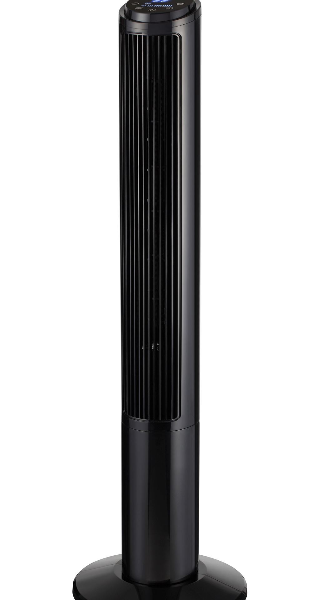 מאוורר מגדל דיגיטלי שחור כולל שלט VEGA