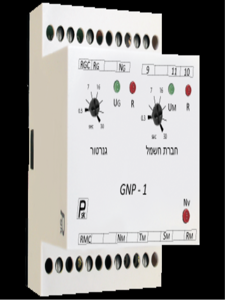 ממסר גנרטור GNP1 3P או RPGNP1