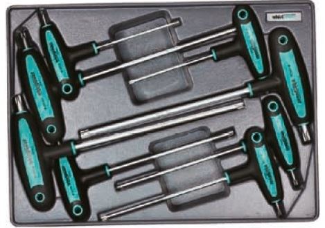 מגש מברג טורקס T15-T50 ידית T ווירלפאוור