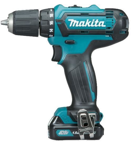 מברגה נטענת 10.8V מקיטה במזוודה + 2 סוללות 1.5AH ומטען
