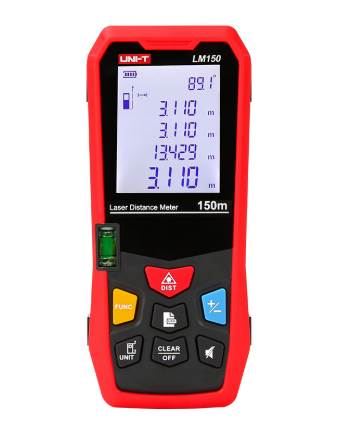 מד מרחק לייזר 150 מ' UNI-T