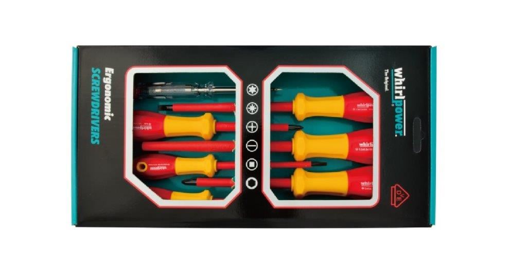 סט מברגים 7 יחידות מבודד 1000V ווירלפאוור