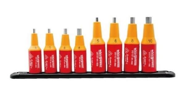 סט בוקסות  אלן 8 יחידות מבודד 1000V whirlpower מ"מ ווירלפאוור